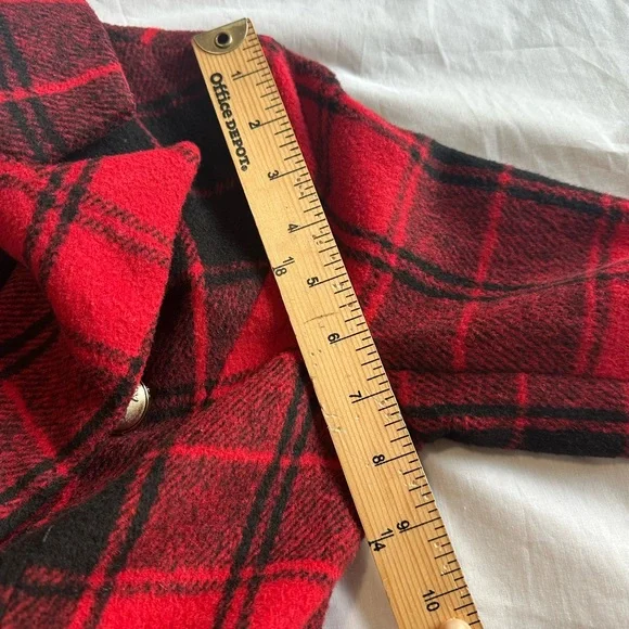 Lioness Red and Black Checkered Blazer - Picture 6 of 8